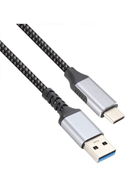 VCOM Καλώδιο USB 3.2 A Αρσενικό σε USB 3.2 C Αρσενικό 1μ Μαύρο 10Gbps
