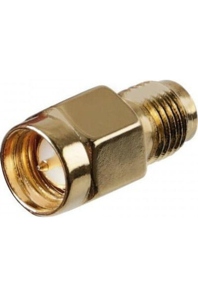 Lampa Μετατροπέας SMA αρσενικό σε SMA θηλυκό Χρυσός 1 τεμάχιο L4030.7
