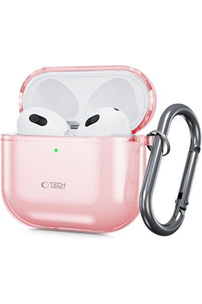 Tech-Protect Flexair Θήκη Σιλικόνης σε ροζ χρώμα για Apple AirPods 4