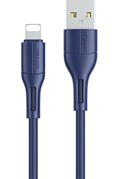 Usams U68 Καλώδιο USB-A σε Lightning Μπλε 1μ (SJ500USB03)