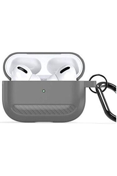 Dux Ducis Θήκη σιλικόνης με γάντζο σε γκρι χρώμα για Apple AirPods Pro 2