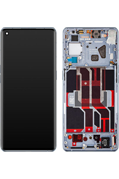 OPPO Οθόνη με μηχανισμό αφής για Reno6 Pro (Γκρι) Κωδικός: 4907528