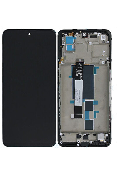 Xiaomi Οθόνη με μηχανισμό αφής και πλαίσιο για Poco X3 GT (Μαύρο) Κωδικός: 56...