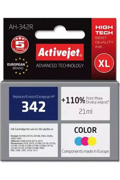 Other Συμβατό μελάνι για εκτυπωτή inkjet Active Jet HP 342 C9361EE 21ml Πολλα...