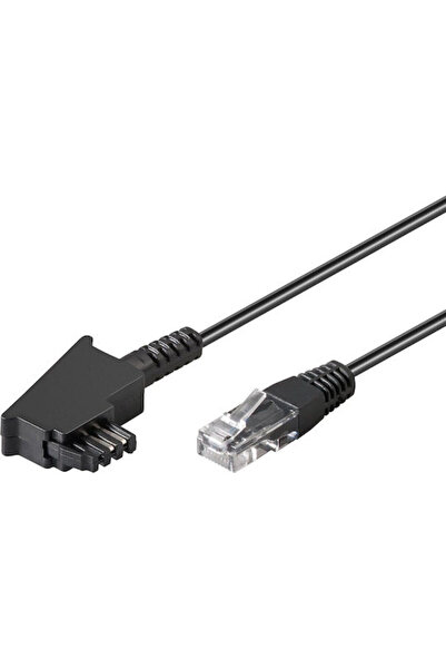 goobay Καλώδιο U/UTP Ethernet 40μ Μαύρο Κωδικός: 60662
