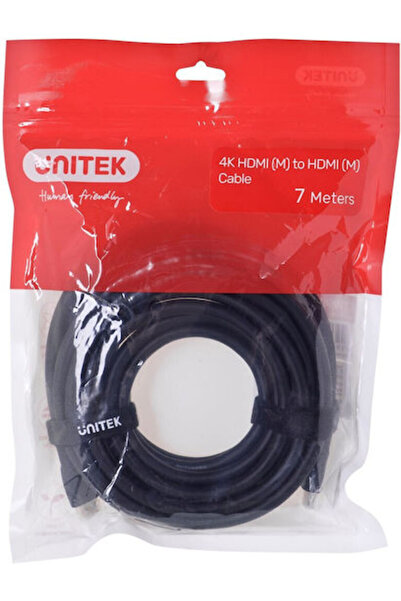 Unitek Καλώδιο HDMI 2.0 Premium Υψηλής Ταχύτητας 4K 60Hz HDR HDMI Αρσενικό - ...