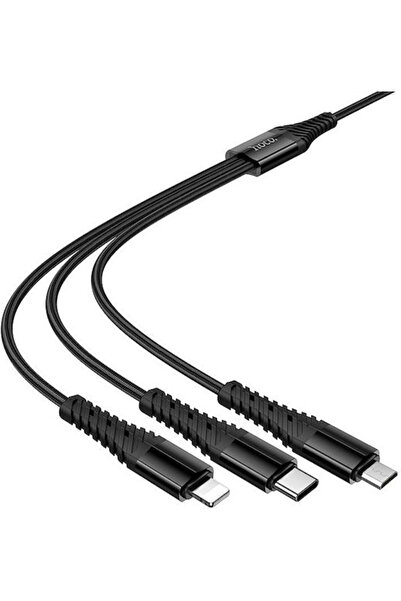 hoco. Hoco Μετατροπέας USB-A / USB-C αρσενικό σε Lightning / USB-C / micro US...