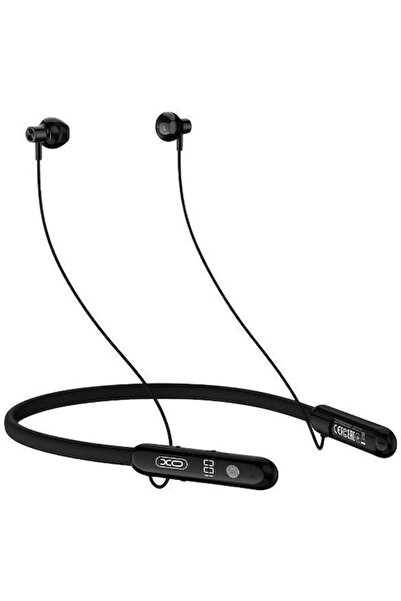 Xo BS36 Ενδοωτικά ακουστικά Bluetooth handsfree με αντοχή στον ιδρώτα, Μαύρα