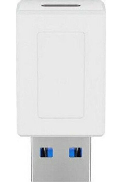 goobay Μετατροπέας USB-A αρσενικό σε USB-C θηλυκό Λευκό 1 τεμάχιο 55225