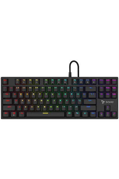 Savio Tempest X2 RGB Μηχανικό Πληκτρολόγιο Gaming Χωρίς Πληκτρολόγια Αριθμών ...