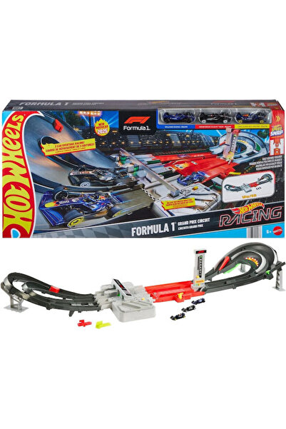 HOT WHEELS Αγωνιστική πίστα Φόρμουλα 1 Γκραν Πρι για Ηλικίες 5+