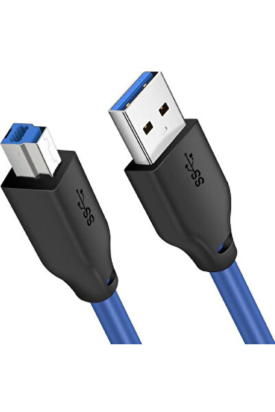 Cabletime Καλώδιο USB 3.0 1μ Τύπου A αρσενικό σε Τύπου B αρσενικό, Μπλε (CT-C...