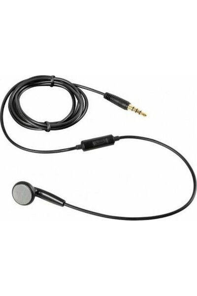 Lampa Ακουστικά ψείρες Blue Line Handsfree με βύσμα 3.5mm Μαύρο