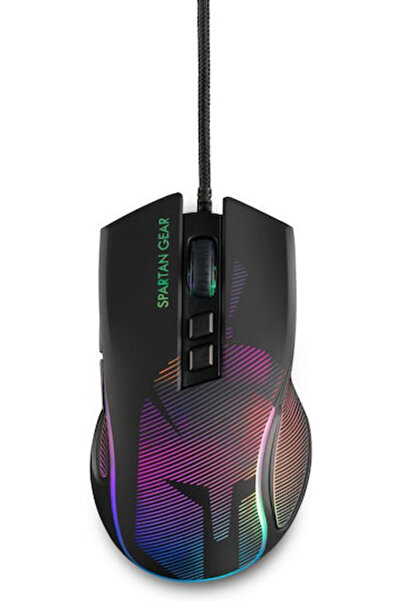 Spartan Gear Agis RGB Ποντίκι Gaming 12800 DPI Μαύρο