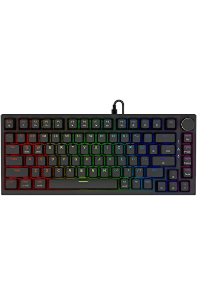 Savio Αστρικό πληκτρολόγιο gaming με φωτισμό RGB (Αγγλικό US)