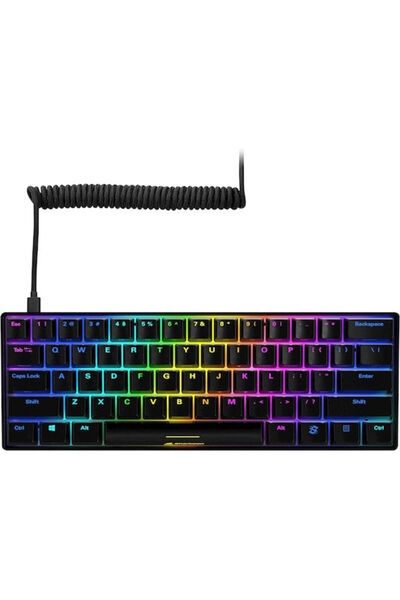 SHARKOON Skiller SGK50 S4 Μηχανικό Πληκτρολόγιο Gaming 60% με διακόπτες Kailh...