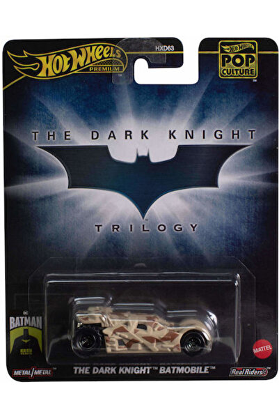 HOT WHEELS Premium Αυτοκίνητο Ποπ Καλλιτεχνίας Μπάτμαν Νταρκ Ναϊτ Μπάτμομπλ 1...