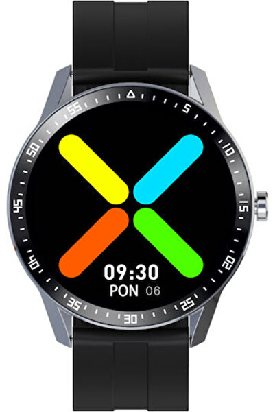 G.ROSSI SG012A 45mm Έξυπνο ρολόι με μετρητή καρδιακών παλμών (Μαύρο)
