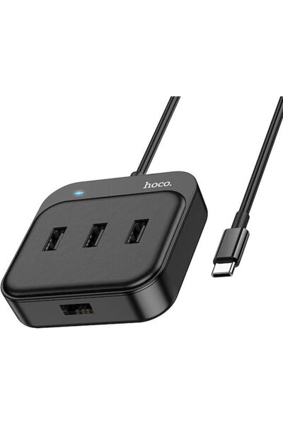 hoco. Hoco HB31 Διανομέας USB 2.0 4 θυρών με σύνδεση USB-C
