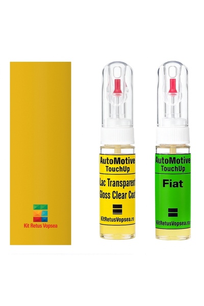 YLKRS AUTOMOTIVE Kit retus vopsea touch-up Fiat Ducato FI247:92 (Giallo Scuol...