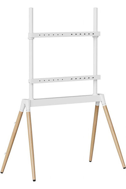 Gembird TVS-86F-01-W Βάση τηλεόρασης δαπέδου έως 86 " Λευκό