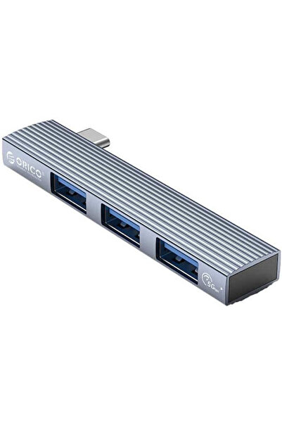 Orico Διανομέας USB 3.0 3 θυρών με σύνδεση USB-C Γκρι Κωδικός: AH-W13-GY-BP