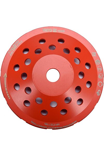 yato Diamond Cup Grinding Disc YT-60323, 180mm, M14