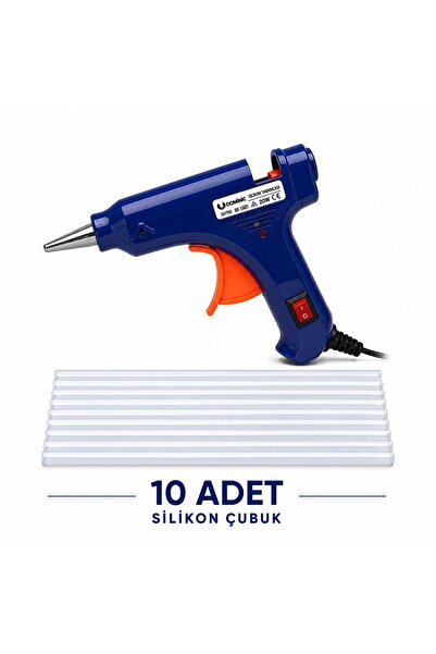 Lona Lucy 20W Silikon Tabancası Sıcak Mum Silikon Yapıştırma Tabancası Hobi T...