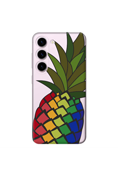 Other Samsung S23 Plus Pineapple 2 Transparent Silicone TPU Θήκη