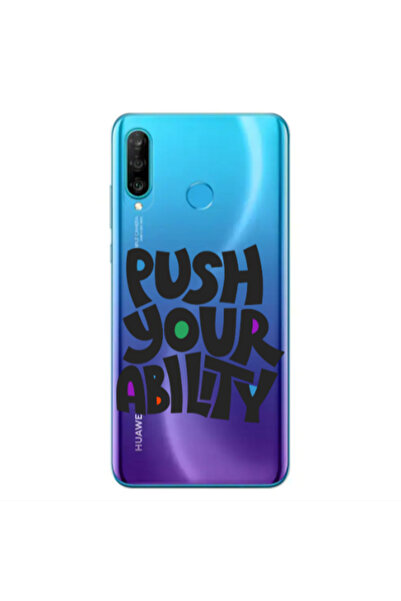 Other Huawei P30 Lite Push Your Ability Transparent Silicone TPU Θήκη