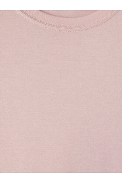 LC Waikiki Pink Modal Blend Women's T-Shirt