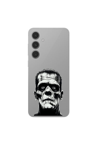 PPKin Samsung Galaxy S25 Fe Compatible Horror 6 Design Transparent Case