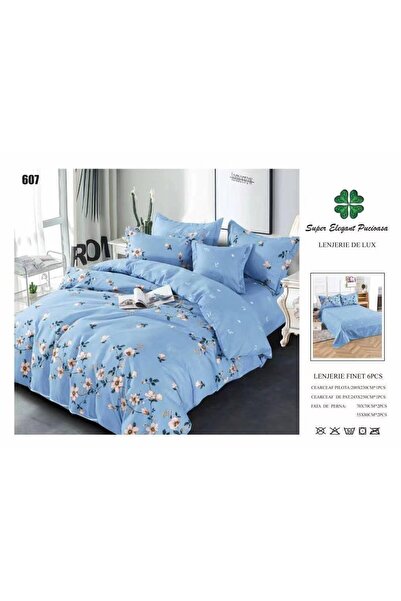 Super Elegant Pucioasa Finet Duvet Cover Set 6 Pieces 245x250cm – Premium Com...