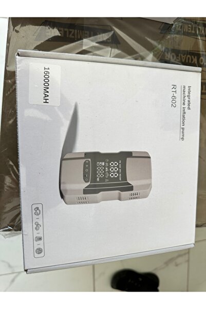 Er Auto Akü Takviye Cihazı ve Dijital Hava Kompresörü Powerbank Özellikli Taş...