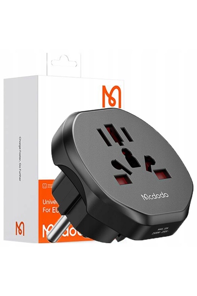 Mcdodo Travel Adapter English Plug Eu To Us Eu Us Uk