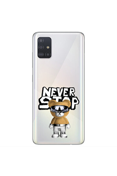Other Samsung A51 Never stop Transparent Silicone TPU Θήκη