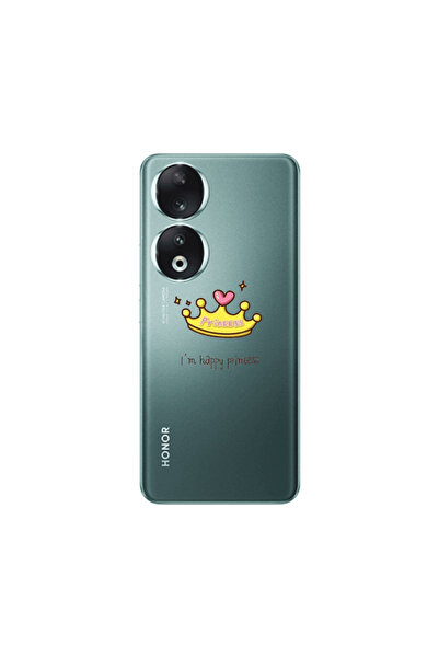 Other Honor 90 5G Happy princess Transparent Silicone TPU Θήκη