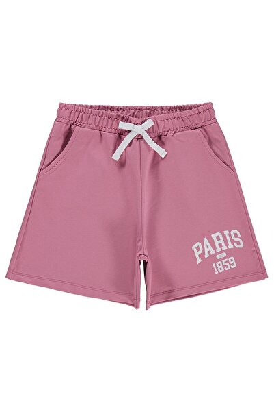 Civil Girls Σορτς Paris Printed για παιδιά 6-9 ετών - Ροζ