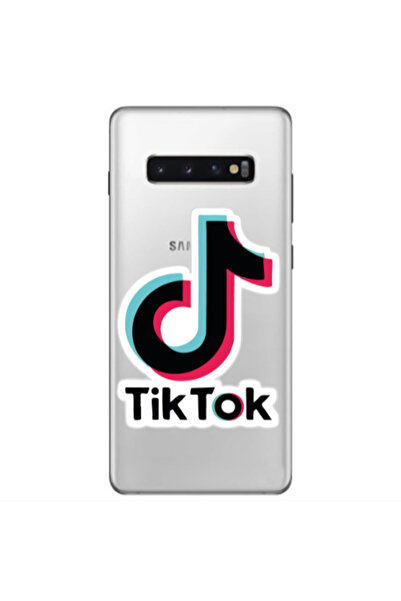 Other Samsung S10 Plus Tik Tok Transparent Silicone TPU Θήκη