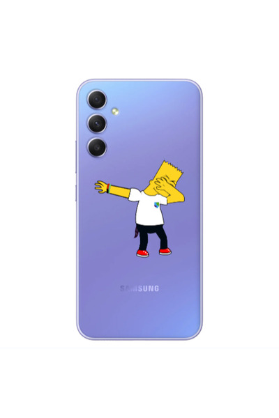 Other Samsung A34 Simpsons2 Transparent Silicone TPU Θήκη