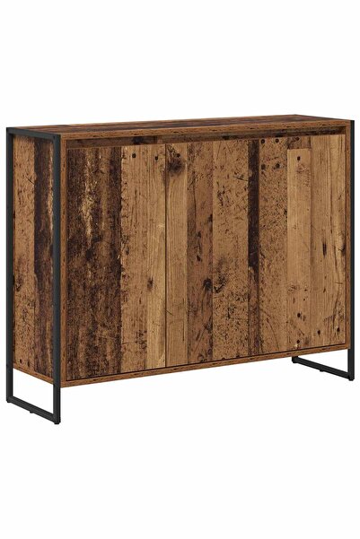 vidaxl Dulap lateral Lemn Vechi 96,5 x 30 x 75 cm Lemn compozit