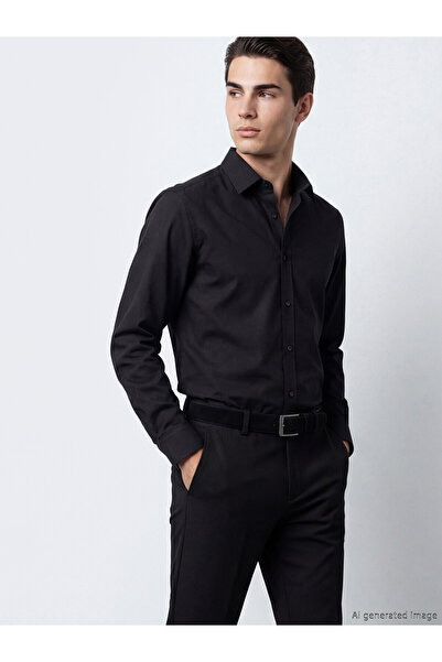 LC Waikiki Nevavm Slim Fit Men's Shirt with Difference