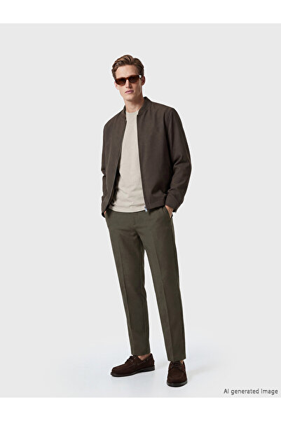 LC Waikiki Nevavm Standard Fit Dobby Men's Trousers with a Difference