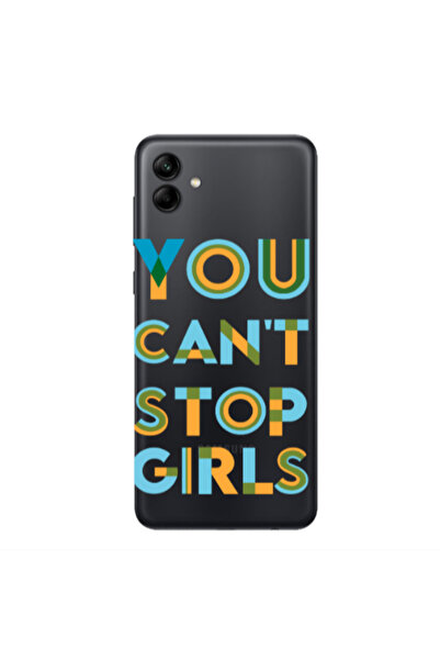 Other Samsung A04 You Cant Stop Girls Transparent Silicone TPU Θήκη