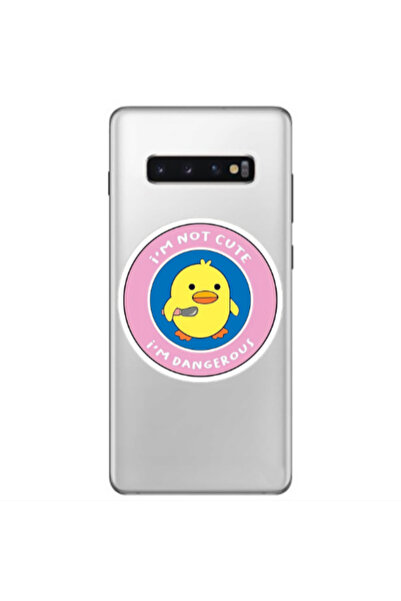 Other Samsung S10 Plus I m dangerus Transparent Silicone TPU Θήκη