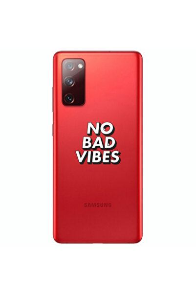 Other Samsung S20 FE No bad vibes Transparent Silicone TPU Θήκη