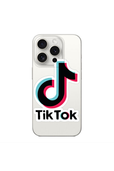 Other Apple iPhone 15 Pro Tik Tok Transparent Silicone TPU Θήκη
