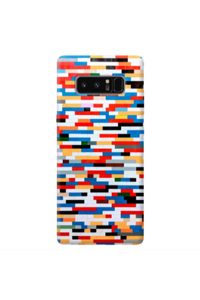 Other Samsung Note 8 Color chart Transparent Silicone TPU Θήκη