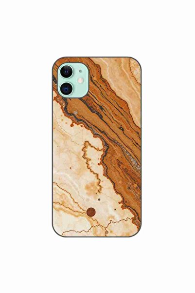 OEM Husa compatibila cu Apple iPhone 11 Silicon Gel Tpu Model Caramel Marble ...