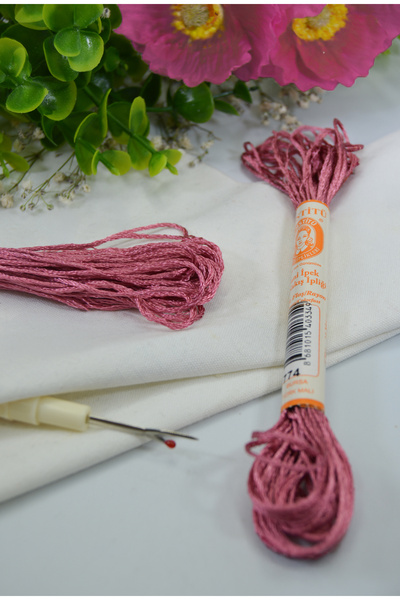 Enstitü İplik Hand Embroidery Silk, Laundry Silk, Rayon, Shiny Silk Texture, ...